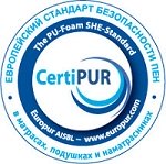 Безопасность матрасов ОРМАТЕК подтверждена сертификатом CertiPUR